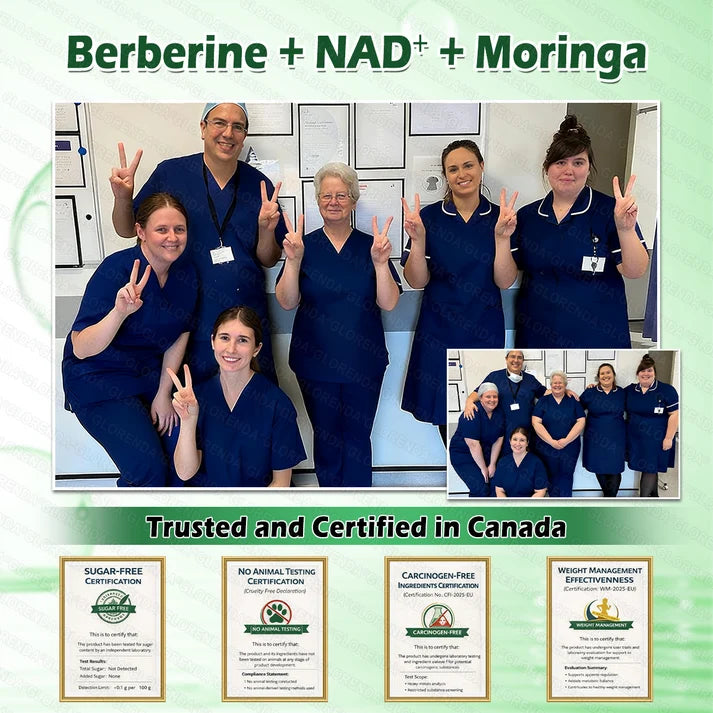 🧑‍⚕️🩺 Daily Wellness Support Patch – Moringa, Berberine & NAD+ Inspired Formula for Body Balance