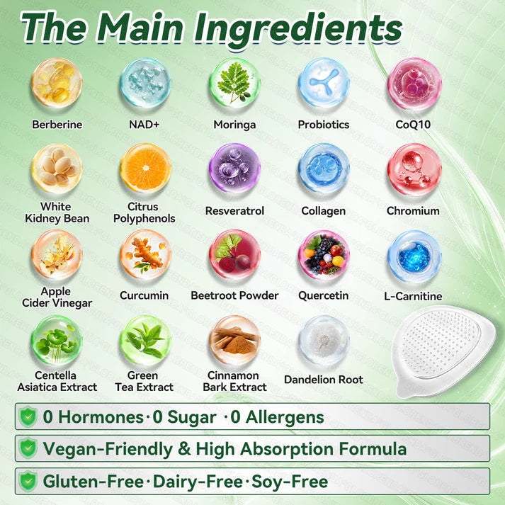 🧑‍⚕️🩺 Daily Wellness Support Patch – Moringa, Berberine & NAD+ Inspired Formula for Body Balance
