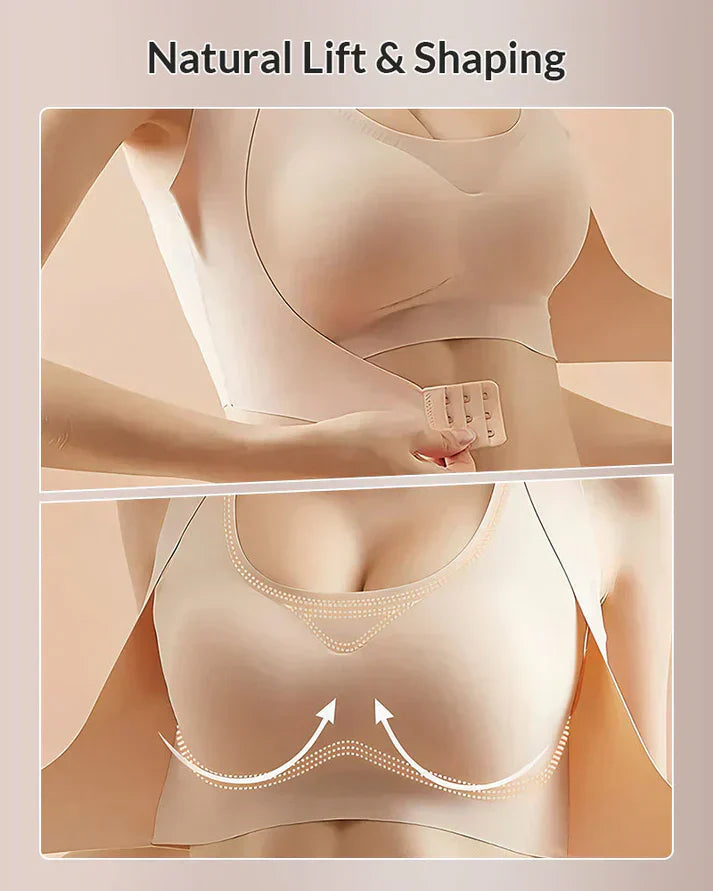 Last Day: Up to 30% Off Tiworld™ Front Closure Cross-Back Wireless Bra for Comfort & Support